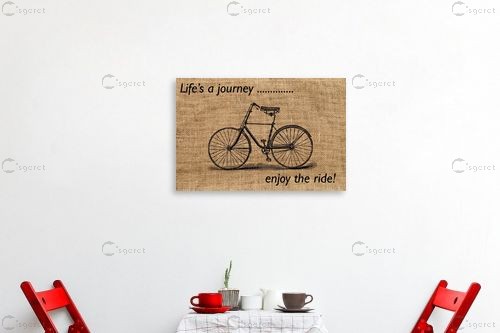 life is a journey – Artpicked | תמונה לקיר בסגנון כפרי