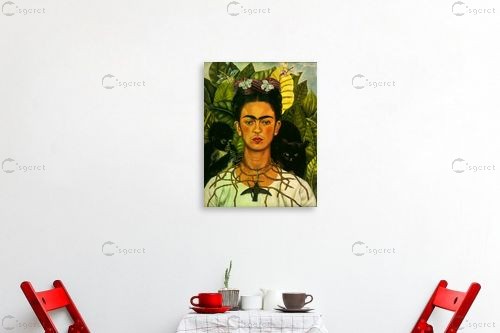 Self-Portrait Hummingbird – פרידה קאלו | תמונה לקיר