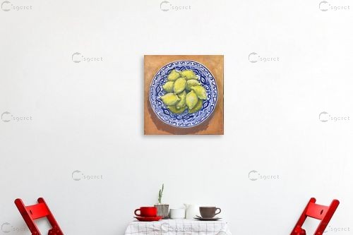 Green citrus  – MMB Art Studio | תמונה לקיר בסגנון מודרני