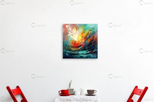 מעגליות – יניב גרינברג | תמונה לקיר בסגנון מודרני