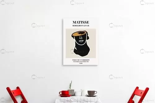 Matisse Berggruen - אנרי מאטיס - תמונות לסלון רגוע ונעים  - מק''ט: 464190