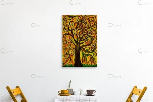 עץ מסולסל - אסתר חן-ברזילי -  - מק''ט: 317250