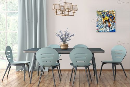 בדרך לניצחון – בן רוטמן | תמונה לקיר בסגנון מודרני