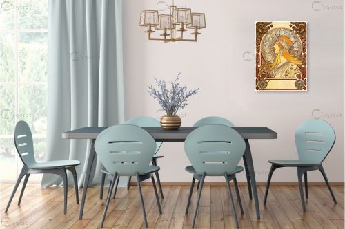 Zodiac – אלפונס מוכה | תמונה לקיר