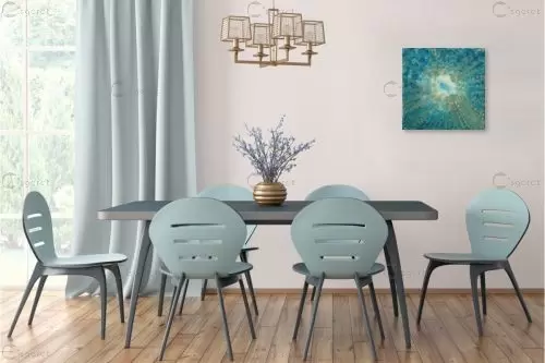 קרני אור - אירית שרמן-קיש - תמונות לסלון רגוע ונעים אבסטרקט רקעים צורות תבניות מופשטות  - מק''ט: 301811