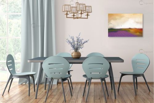 שדות לבנדר – איש גורדון | תמונה לקיר בסגנון מודרני