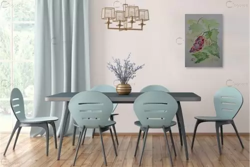 אשכול ענבים – רינה יניב | תמונה לקיר בסגנון מודרני