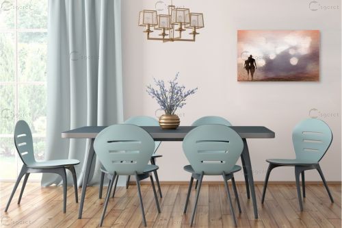 את ואני – איש גורדון | תמונה לקיר בסגנון מודרני