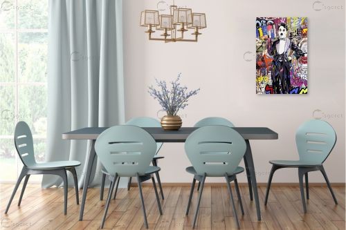 צ&#039;רלי צ&#039;פלין פופ ארט – Artpicked Modern | תמונה לקיר בסגנון מודרני