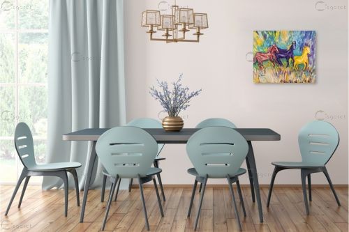 ריצה לאן? – ריקי עוז | תמונה לקיר בסגנון מודרני