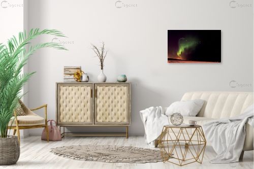 זוהר צפוני – ארי בלטינשטר | תמונה לקיר בסגנון מודרני