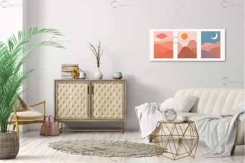 מזריחה עד שקיעה – Artpicked Modern | תמונה לקיר בסגנון מודרני
