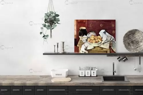 Paul Cezanne 013 - פול סזאן - תמונות למטבח כפרי  - מק''ט: 125036
