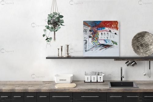 שלכת – ברטה מנחם | תמונה לקיר בסגנון מודרני