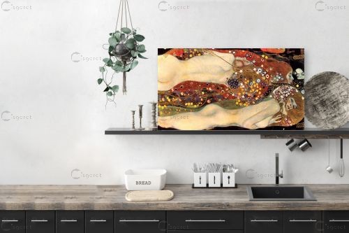 נחשי מים water serpents 2 – גוסטב קלימט | תמונה לקיר