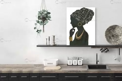 הוד מלכותה II – Emily Adams | תמונה לקיר בסגנון מודרני