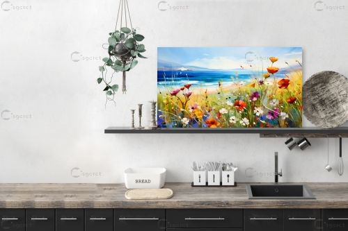 להתמכר ליופי – אורית גפני | תמונה לקיר בסגנון כפרי