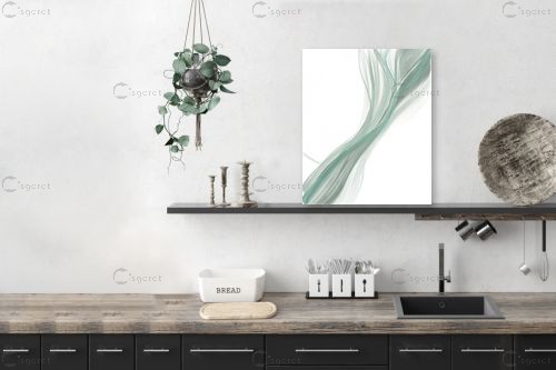 כחול הים העמוק – לינוי ניסימוב | תמונה לקיר בסגנון מודרני