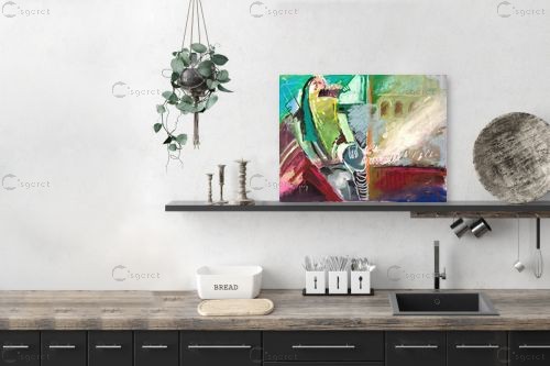 האורח – איש גורדון סלקטד | תמונה לקיר בסגנון מודרני