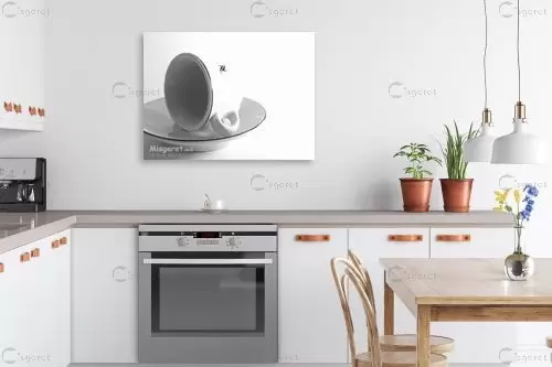 כוס אספרסו - אמיר אלון - מטבח לאוהבי קפה תמונות סטודיו רקע לבן  - מק''ט: 1036