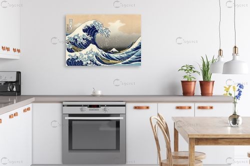 The great wave – קצושיקה הוקוסאי | תמונה לקיר