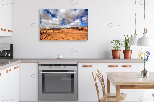 תמנע – איזבלה אלקבץ | תמונה לקיר בסגנון כפרי