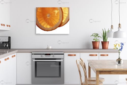 כתום בריא – שרית סלימן | תמונה לקיר בסגנון מודרני