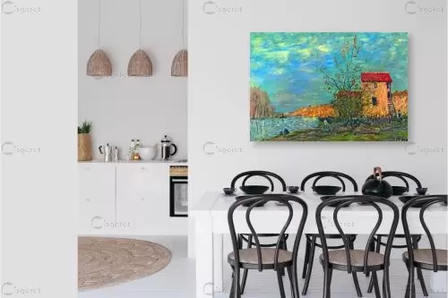 Alfred Sisley 026 – אלפרד סיסלי | תמונה לקיר