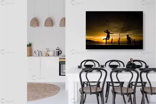 הנחתה – ניר אלון | תמונה לקיר בסגנון מודרני