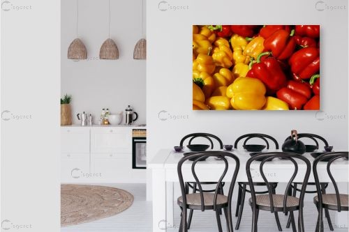 פלפלים – רן זיסוביץ | תמונה לקיר בסגנון מודרני