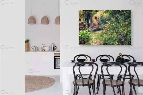 הזמנה לפיקניק.. – מיכאל שמידט | תמונה לקיר בסגנון כפרי