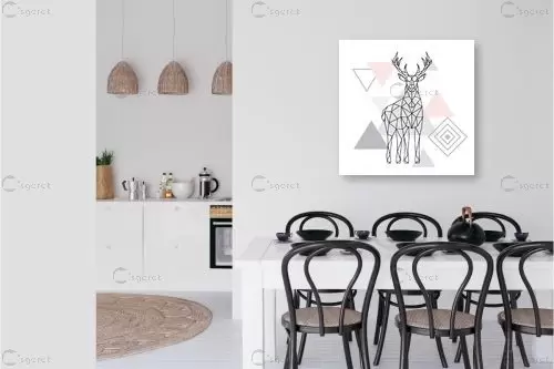 אייל גיאומטרי – Artpicked | תמונה לקיר בסגנון מודרני