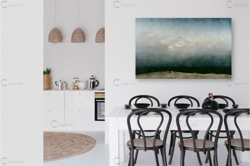  Monk by sea – קספר דויד פרידריך | תמונה לקיר