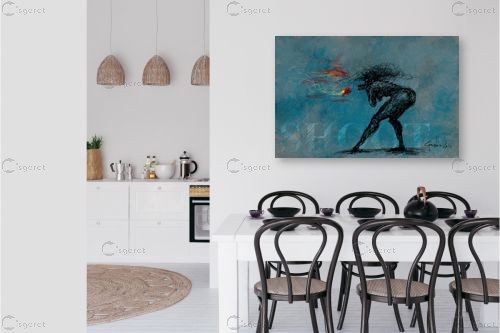 If You Have to Shoot – איש גורדון סלקטד | תמונה לקיר בסגנון מופשט