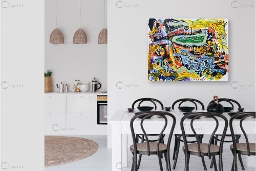 NY-yellow – Tal Khaner | תמונה לקיר בסגנון מודרני