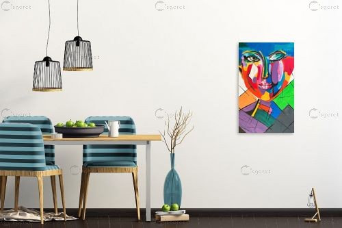 קריצה – ריקי כהן | תמונה לקיר בסגנון מודרני