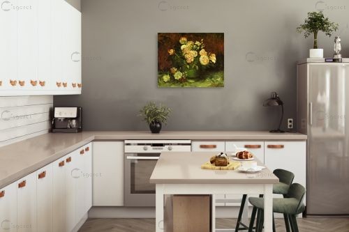    peonies and Roses – וינסנט ואן גוך | תמונה לקיר