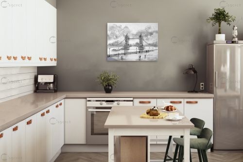 לונדון – נטליה ברברניק | תמונה לקיר בסגנון מודרני