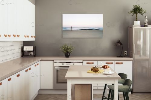 רוץ – אילן עמיחי | תמונה לקיר בסגנון מופשט