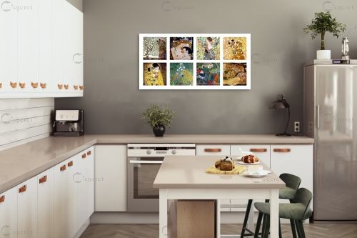 גוסטב קלימט collage – גוסטב קלימט | תמונה לקיר