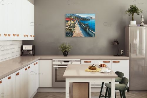 טיילת – מזל בוכריס | תמונה לקיר בסגנון כפרי