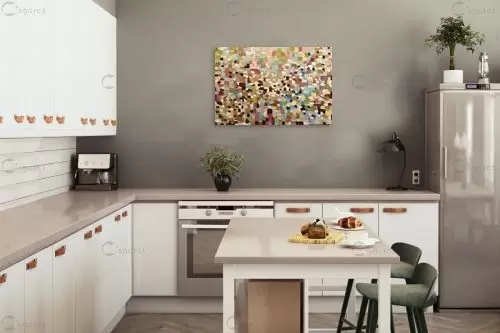 Pink cubes  – MMB Art Studio | תמונה לקיר בסגנון מופשט