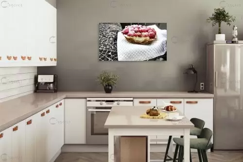 פאי תותי הבר – ענבר שוקרון | תמונה לקיר בסגנון כפרי