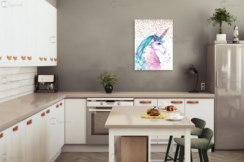 חד קרן – Artpicked | תמונה לקיר בסגנון מודרני