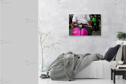 או ירוק או סגול – ניר אלון | תמונה לקיר בסגנון מודרני