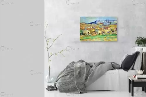 Paul Cezanne 025 - פול סזאן - תמונות לפינת אוכל קלאסית ציורי שמן  - מק''ט: 130235