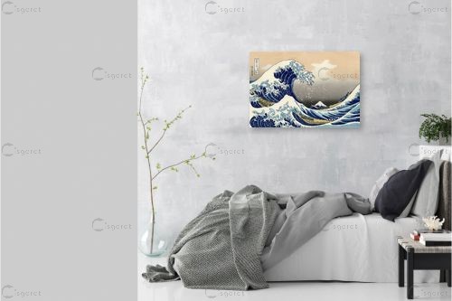 The great wave – קצושיקה הוקוסאי | תמונה לקיר