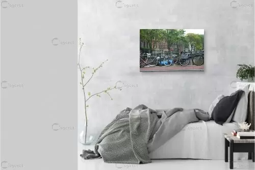 אופניים – אלי נגר | תמונה לקיר בסגנון אורבני