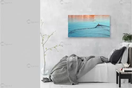 סולן - אורית גפני - תמונות ים ושמים לסלון  - מק''ט: 300521