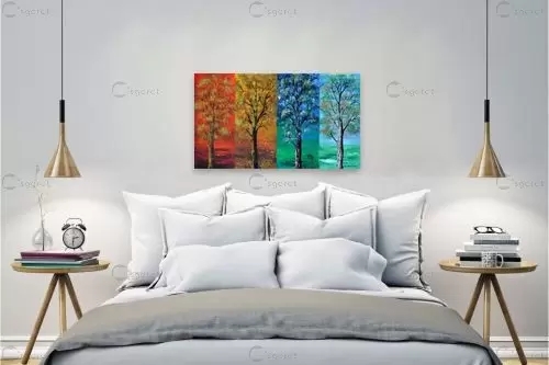 ארבעת העונות 2 – רוני רות פלמר | תמונה לקיר בסגנון מודרני